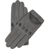 Fratelli Orsini Women's Gloves Alessa (grey) - Lambskin Leather Driving Gloves