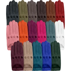 Fratelli Orsini Alessa (turquoise) - Lambskin Leather Driving Gloves