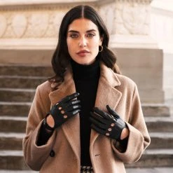 Best Sale ✔️ Fratelli Orsini Alessa (black) - Lambskin Leather Driving Gloves Women's Gloves ✔️ 17 Fratelli Orsini Alessa (black) - Lambskin Leather Driving Gloves Women's Gloves
