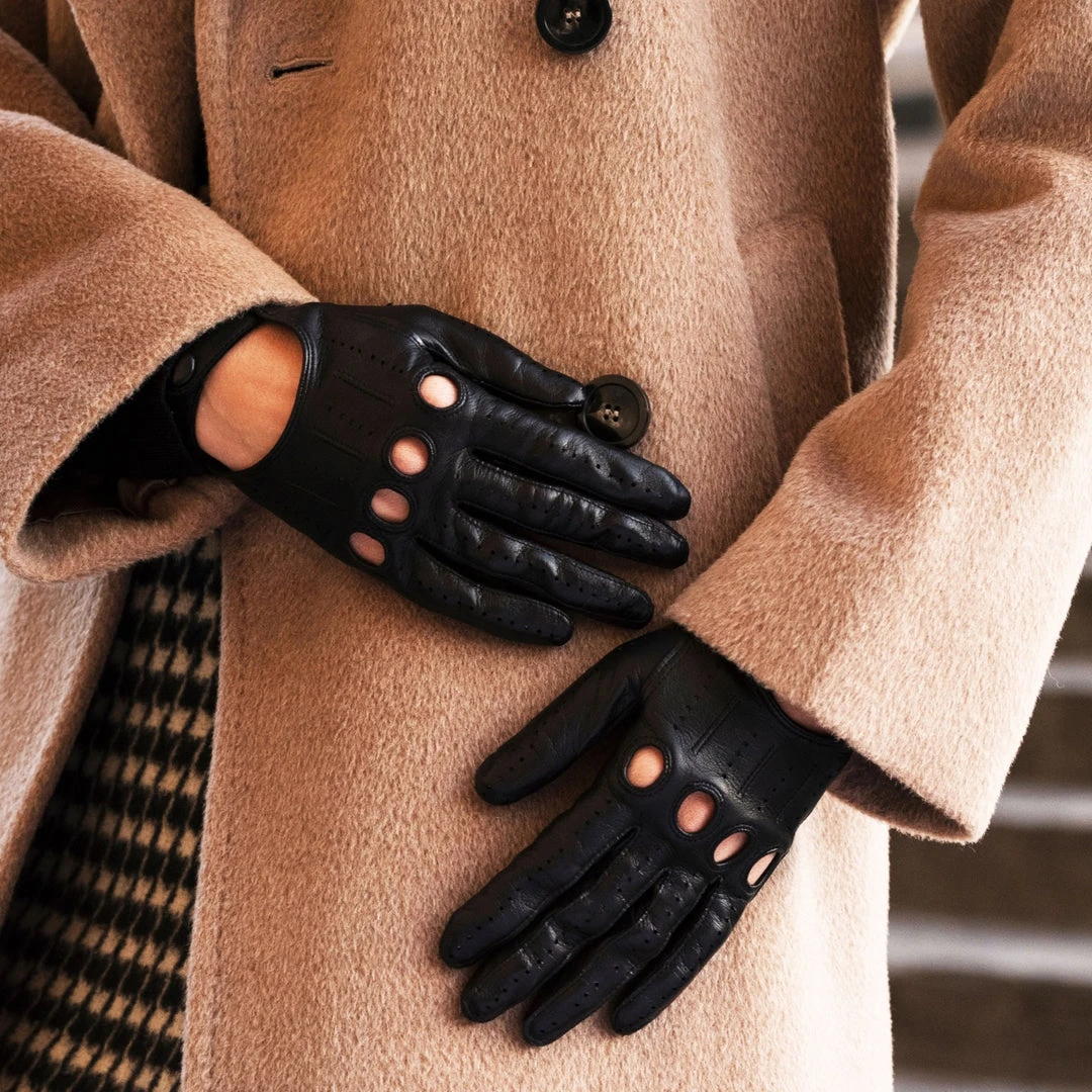 Best Sale ✔️ Fratelli Orsini Alessa (black) - Lambskin Leather Driving Gloves Women's Gloves ✔️ 6 Fratelli Orsini Alessa (black) - Lambskin Leather Driving Gloves Women's Gloves