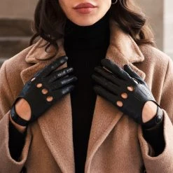 Best Sale ✔️ Fratelli Orsini Alessa (black) - Lambskin Leather Driving Gloves Women's Gloves ✔️ 20 Fratelli Orsini Alessa (black) - Lambskin Leather Driving Gloves Women's Gloves