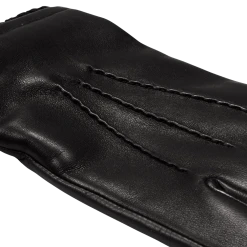 Fratelli Orsini Men's Gloves Alessandro (black) - Lambskin Leather Gloves With Cashmere Lining & Touchscreen