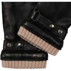 Fratelli Orsini Alonzo (black) - Lambskin Leather Gloves With Cashmere Lining & Touchscreen