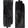 Fratelli Orsini Women's Gloves Bella (black) - Lambskin Leather Gloves With Lambswool Lining & Touchscreen