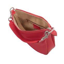 Fratelli Orsini Leather Bags Gigliola - Calf Leather Women’s Bag With Double Shoulder And Cross Body Strap