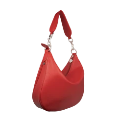 Fratelli Orsini Leather Bags Gigliola - Calf Leather Women’s Bag With Double Shoulder And Cross Body Strap