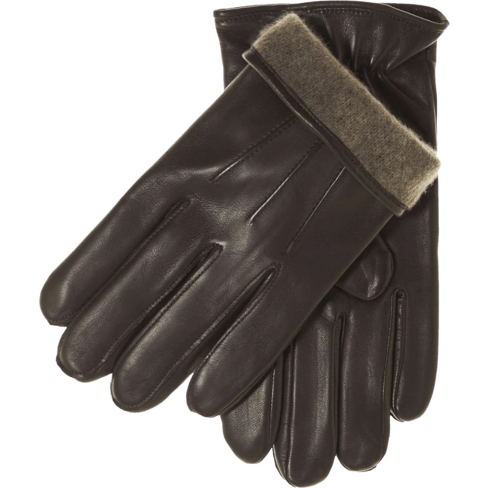 Wholesale 😉 Fratelli Orsini Giovanni (brown) - Lambskin Leather Gloves With Cashmere Lining Men's Gloves ✔️ 3 Fratelli Orsini Giovanni (brown) - Lambskin Leather Gloves With Cashmere Lining Men's Gloves