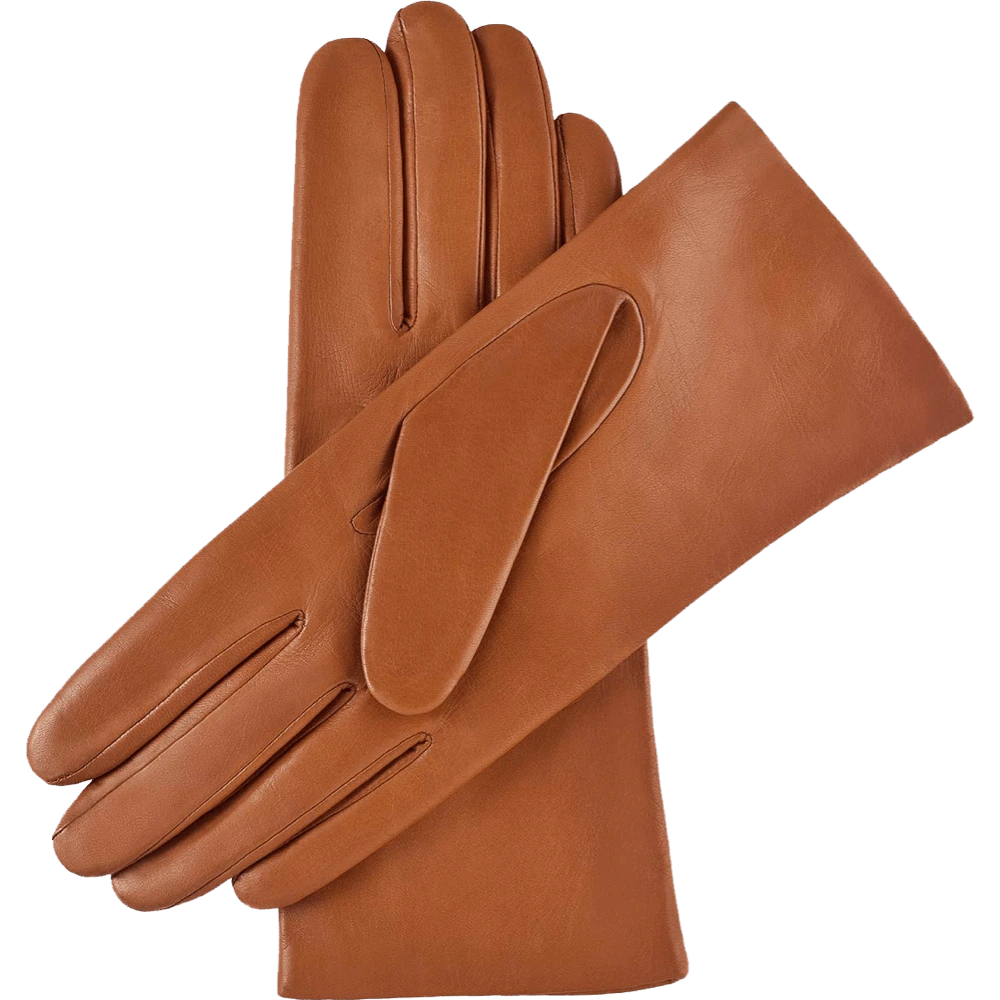 Deals ❤️ Fratelli Orsini Isabella (cognac) - Lambskin Leather Gloves With Cashmere Lining & Touchscreen ✨ 4 Fratelli Orsini Isabella (cognac) - Lambskin Leather Gloves With Cashmere Lining & Touchscreen