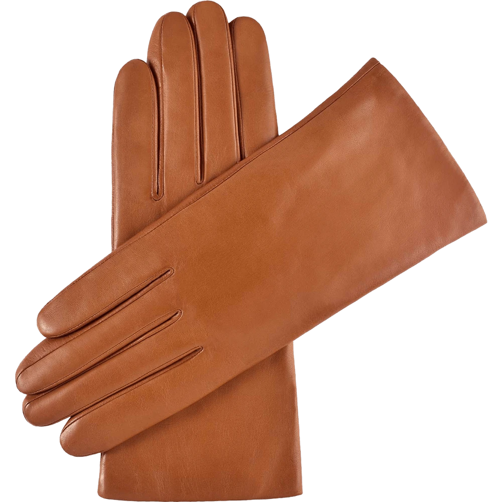 Deals ❤️ Fratelli Orsini Isabella (cognac) - Lambskin Leather Gloves With Cashmere Lining & Touchscreen ✨ 3 Fratelli Orsini Isabella (cognac) - Lambskin Leather Gloves With Cashmere Lining & Touchscreen