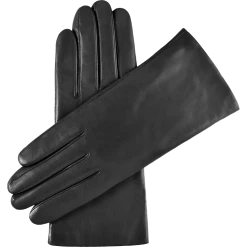 Fratelli Orsini Isabella (black) - Lambskin Leather Gloves With Cashmere Lining Women's Gloves