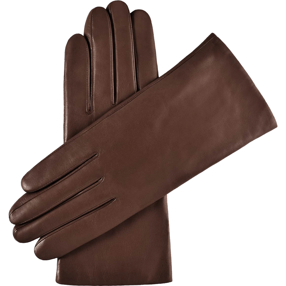 Wholesale 😉 Fratelli Orsini Isabella (brown) - Lambskin Leather Gloves With Cashmere Lining Women's Gloves ❤️ 3 Fratelli Orsini Isabella (brown) - Lambskin Leather Gloves With Cashmere Lining Women's Gloves