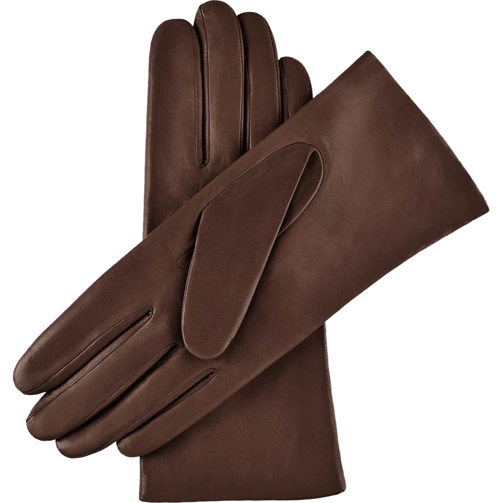 Wholesale 😉 Fratelli Orsini Isabella (brown) - Lambskin Leather Gloves With Cashmere Lining Women's Gloves ❤️ 4 Fratelli Orsini Isabella (brown) - Lambskin Leather Gloves With Cashmere Lining Women's Gloves