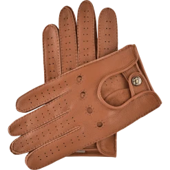 Fratelli Orsini Leonardo (brown) - American Deerskin Leather Driving Gloves