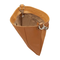 Fratelli Orsini Luciana - Calf Leather Women’s Bag With Double Shoulder And Cross Body Strap Leather Bags