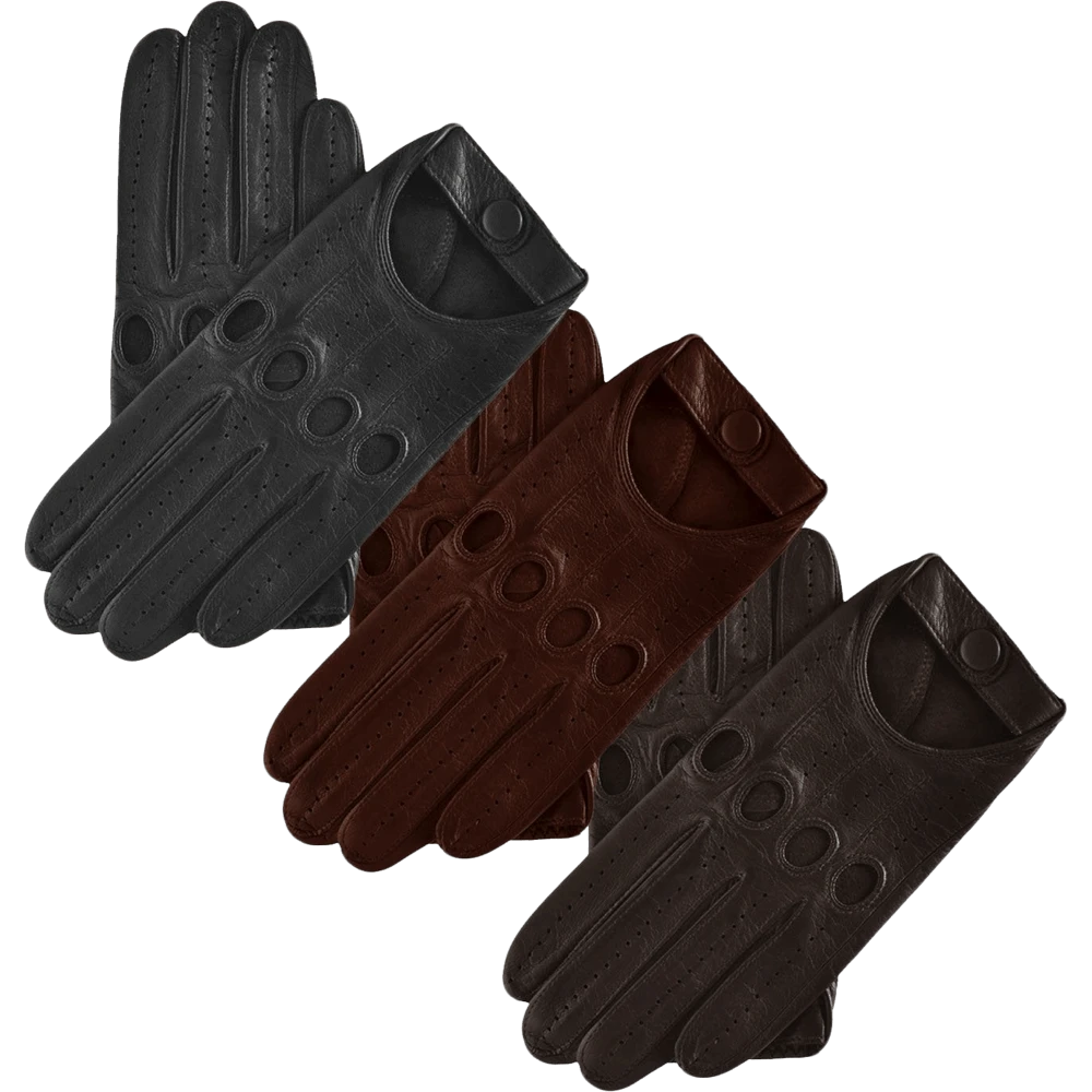 Best reviews of 🥰 Fratelli Orsini Mario (black) - Lambskin Leather Driving Gloves & Touchscreen 😍 6 Fratelli Orsini Mario (black) - Lambskin Leather Driving Gloves & Touchscreen