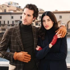 Cheapest 🎉 Fratelli Orsini Antonio (brown) - Peccary Leather Gloves With Cashmere Lining Men's Gloves 🥰 25 Fratelli Orsini Antonio (brown) - Peccary Leather Gloves With Cashmere Lining Men's Gloves