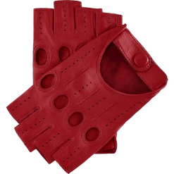 Fratelli Orsini Rossana (red) - Lambskin Leather Driving Gloves