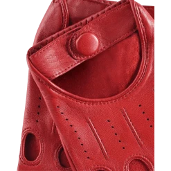 Fratelli Orsini Rossana (red) - Lambskin Leather Driving Gloves