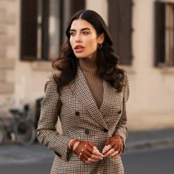 Best deal β¨ Fratelli Orsini Women's Gloves Rossana (cognac) - Lambskin Leather Driving Gloves π€© 14 Fratelli Orsini Women's Gloves Rossana (cognac) - Lambskin Leather Driving Gloves