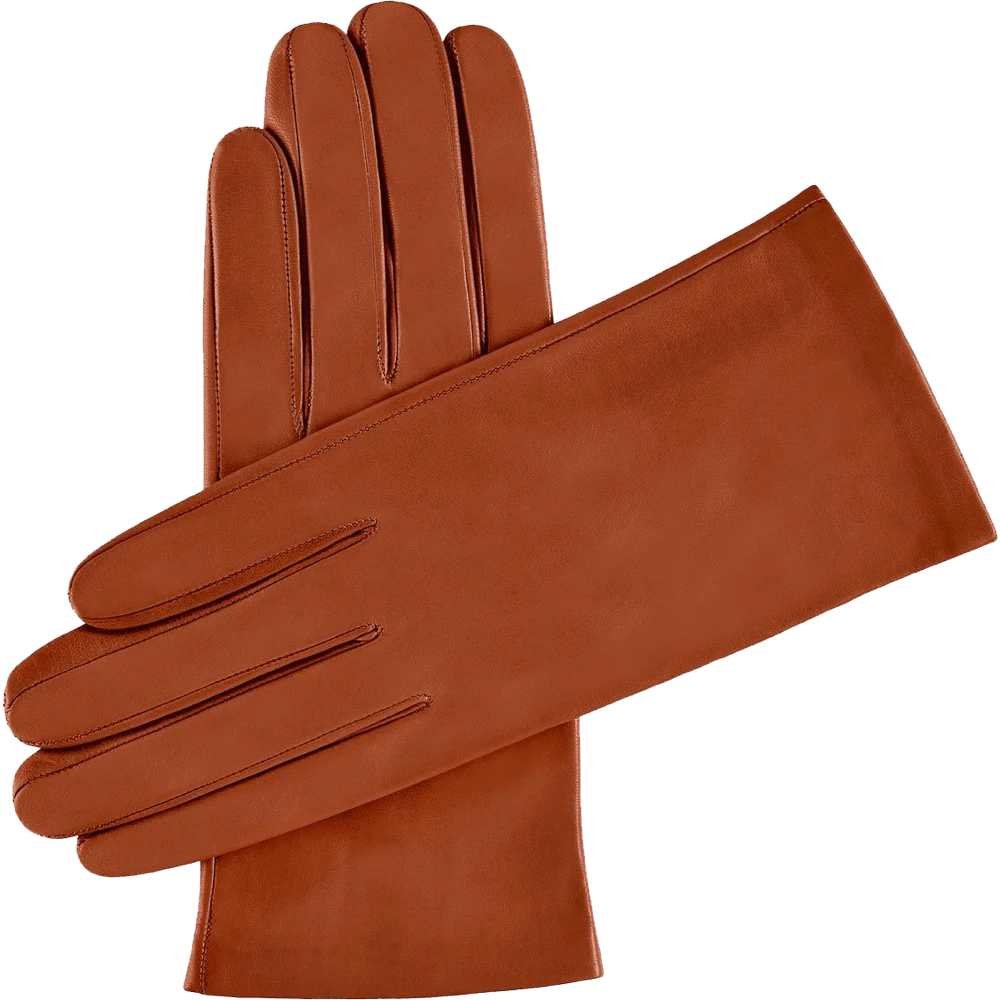 Best Pirce 🔔 Fratelli Orsini Sofia (brown) - Lambskin Leather Gloves With Silk Lining Women's Gloves 🎉 3 Fratelli Orsini Sofia (brown) - Lambskin Leather Gloves With Silk Lining Women's Gloves