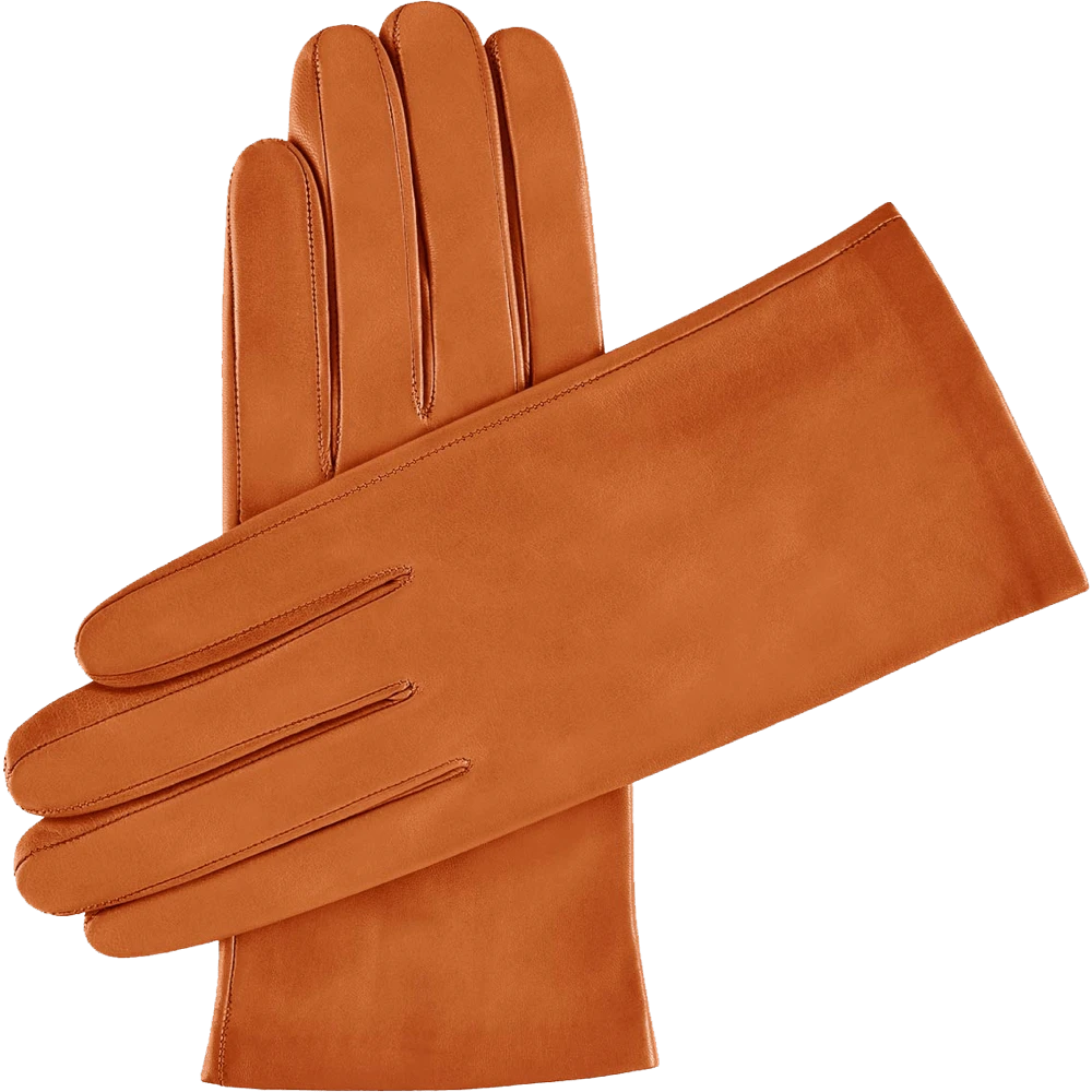 Top 10 ✨ Fratelli Orsini 🛒 Women's Gloves Sofia (cognac) - Lambskin Leather Gloves With Silk Lining ✨ 3 Fratelli Orsini Women's Gloves Sofia (cognac) - Lambskin Leather Gloves With Silk Lining