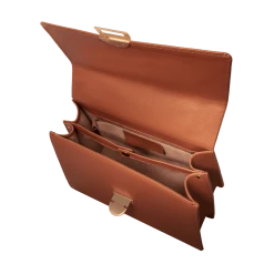 Fratelli Orsini Xenia - Calf Leather Women’s Handbag With A Detachable Cross Body Shoulder Strap